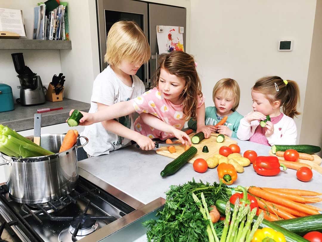 Kidsproof groente Met lege