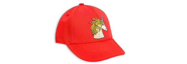 Rood Unicorn hoedje