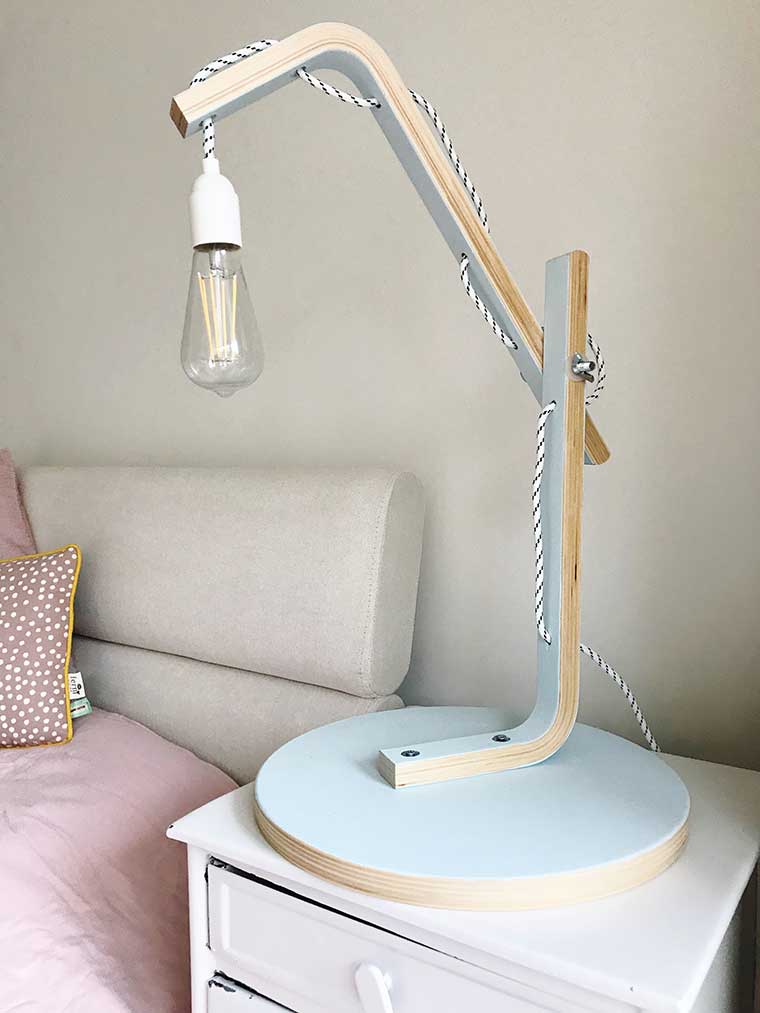 IKEA Hacks: Frosta kruk wordt lamp voor de kinderkamer