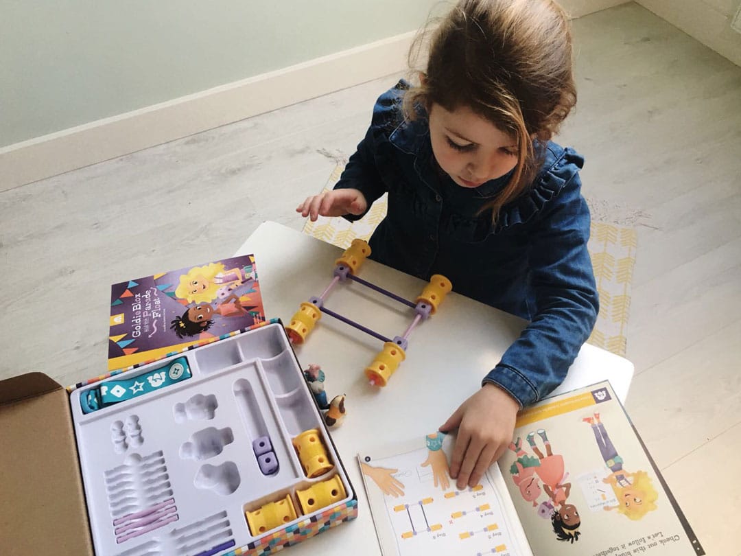 Frustrerend landelijk Inspectie Cadeau tip: GoldieBlox - technisch meisjes speelgoed - Lady Lemonade