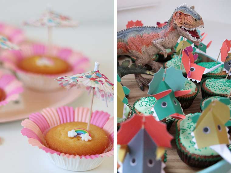 Cupcakes zijn een makkelijke traktatie en met een klein beetje meer moeite maak je er echt iets leuks van!