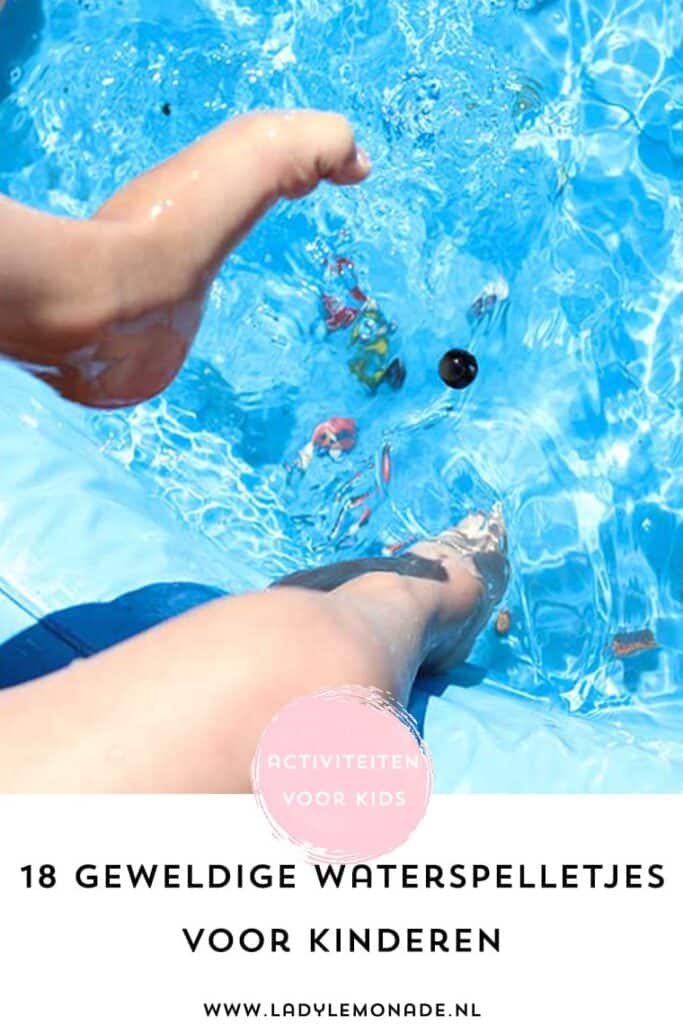 18 Wilde waterspelletjes en wateractiviteiten voor kinderen. Lol én verkoeling gegarandeerd!