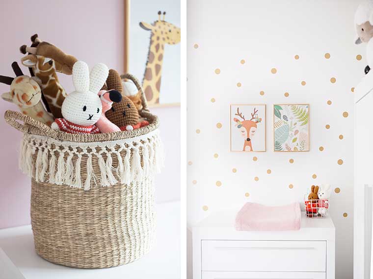 Binnenkijken in de roze babykamer van Mila Sofia - Mét shop de stijl tips!