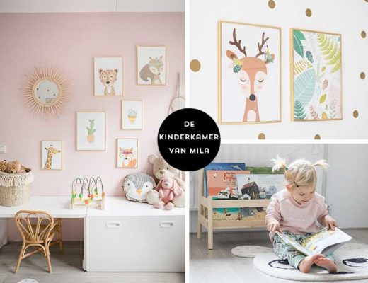 Binnenkijken in de roze babykamer van Mila Sofia - Mét shop de stijl tips!