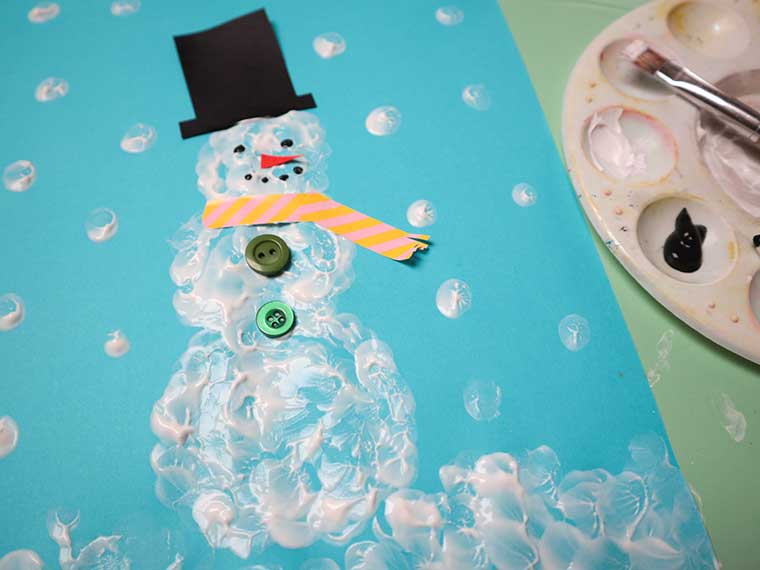 Sneeuwpop knutselen - 20 leuke knutselideeën voor kids