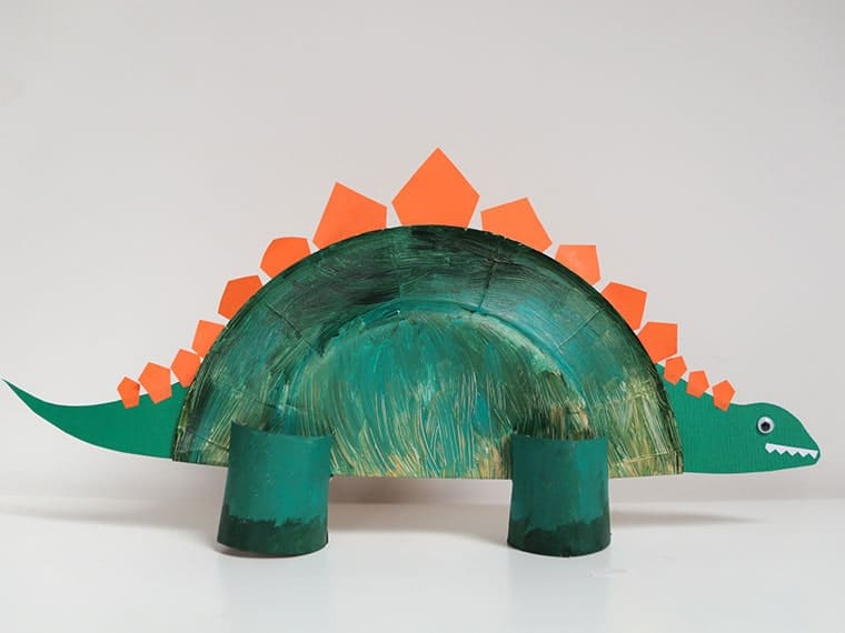 Dino knutselen - De 16 leukste knutsels voor échte dinosaurus fans.