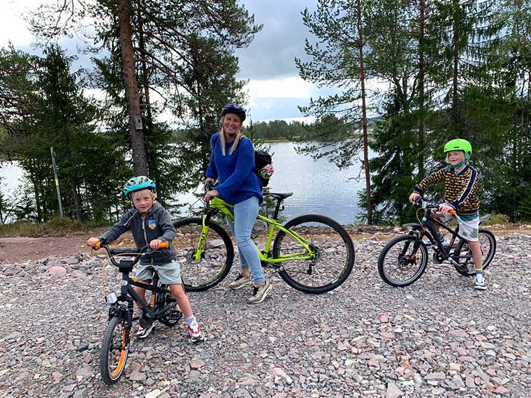 Onze onvergetelijke rondreis door Dalarna, Zweden - Een fietstocht door de prachtige natuur van Orsa Grönklitt.