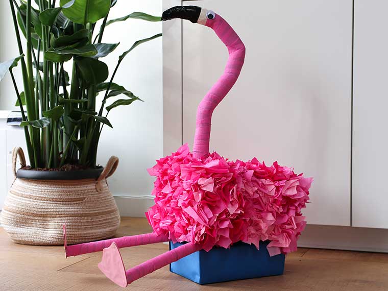 Flamingo surprise - Een exotische beauty voor Sinterklaas.