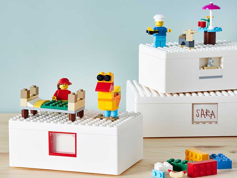 Zo tof! IKEA heeft vanaf nu LEGO opbergboxen.