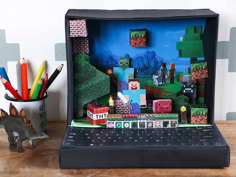 Minecraft surprise maken voor Sinterklaas