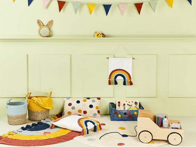 Nieuw bij HEMA! Geweldige regenboog & confetti accessoires voor de kinderkamer