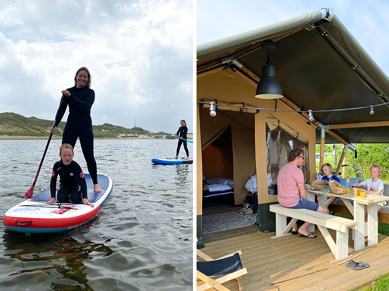 Een unieke & super toffe surf camping voor het hele gezin in Nederland: Laguna Beach Family Camps bij Schoorl!