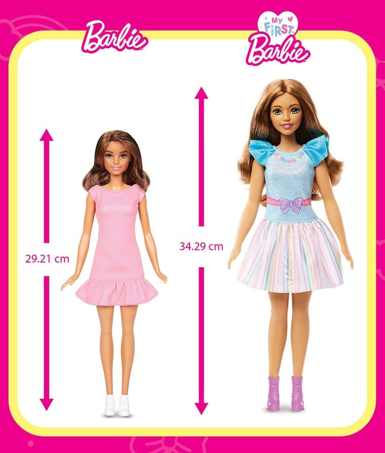 dat is alles cascade Iedereen My First Barbie; Barbiepoppen speciaal voor kleuters - Lady Lemonade
