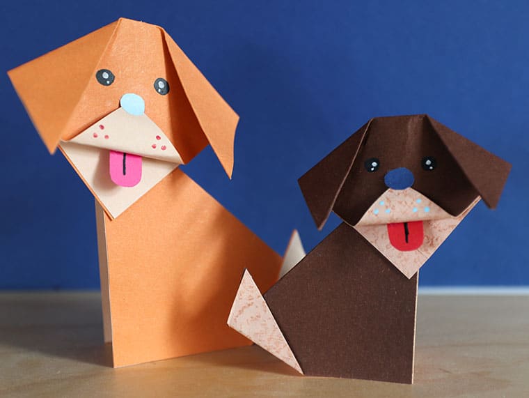 Hondje vouwen | Zo maak je stap voor stap een origami hond!